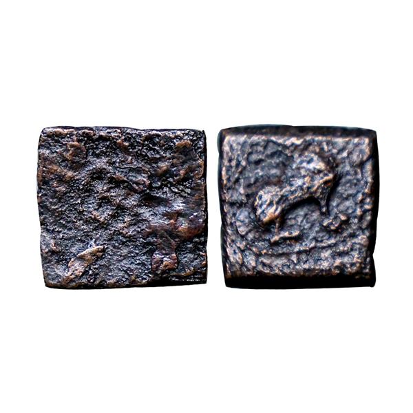 Agroha Janapada, Post Mauryan, Tribal, Agrodaka (Agacha), Punjab-Haryana Region (150-100 BC), Copper