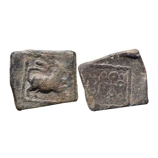 Satavahana, Paithan- Newasa region, Uninscribed type, Lead, 5.22g,