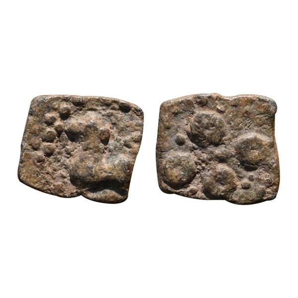 Satavahana, Paithan- Newasa region, Uninscribed type, Lead, 0.70g,