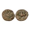 Image 1 : Satavahanas, (1st Century BC), Copper Unit, 3.57 gms,