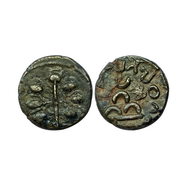 Maharathis of Vidarbha, Maharathi Talanthati (1st Century CE), Copper Alloy Unit, 4.14 gms