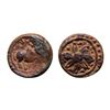 Image 1 : Early medieval Maharashtra, Khandesh region copper coin of 'Vishnukundin' fabric, attributed to a lo