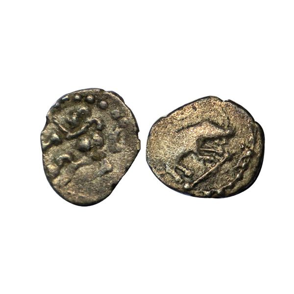 Rashtrakutas, Gunatunga (8 Century CE), Silver Dramma, 0.41 gms