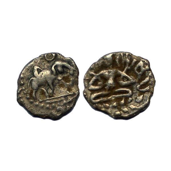Rashtrakutas, Amoghavasha (8th Century CE), Silver Dramma, 0.45 gms,