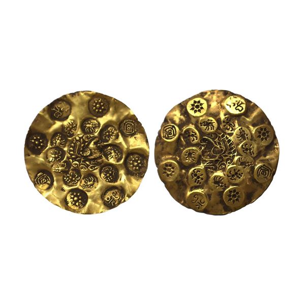 Kakatiyas of Warrangal, Prola-I (1052-1076 CE), Gold PMC
