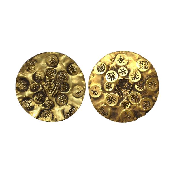 Kakatiyas of Warrangal, Prola-I (1052-1076 CE), Gold PMC