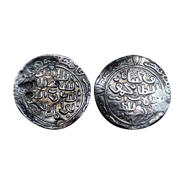 Sultans of Bengal, Silver tanka of Jalal al-Din Fath Shah (1481-1486 AD)Dar al-Darb mint, AH 886, G&