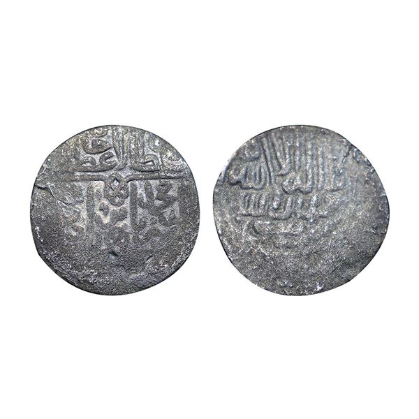 Babur (AH 932-937, 1526-1530 AD), Silver Shahrukhi, 3.21 gms.