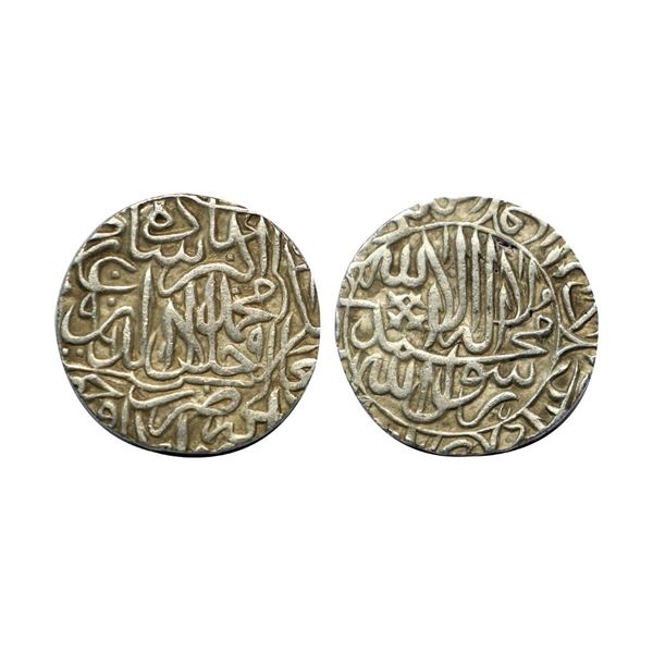 Akbar (AH 963-1014, 1556-1605 AD), Silver Rupee, 11.42 gms