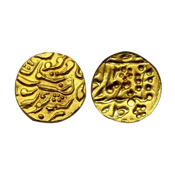 Karauli, Madan Pal (1854-1869 AD), Gold Mohur, 10.88g,