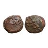 French India, 1752, Copper Biche, 2.92 gms,