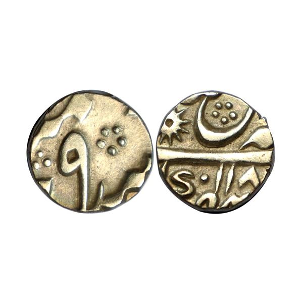 Bengal Presidency, Murshidabad mint, silver 1/8 rupee, 1.44g,