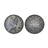 Image 1 : Victoria Queen, Silver Rupee, 1862, Bombay Mint, A / II, 0 / 12 dots.