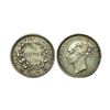 Image 1 : Victoria Queen, Silver 1/4 Rupee, Continous Legend, Bombay Mint,