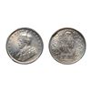 Image 1 : George V, Silver ½ Rupee, 1925, Bombay Mint (Prid 347). Graded by NGC MS64.