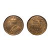Image 2 : George V, Copper ¼ Anna, 1920, Calcutta Mint (Prid 665). Graded by NGC MS65RD.