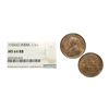Image 1 : George V, Copper ¼ Anna, 1926, Calcutta Mint, no dot, (Prid 667), Graded by NGC MS64RB.