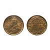Image 2 : George V, Copper ¼ Anna, 1934, Calcutta Mint (KM 512). Graded by NGC MS66RB.