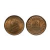 Image 2 : George V, Copper 1/12 Anna, 1932, Calcutta Mint (Prid 846). Graded by NGC MS66RB.