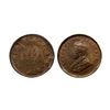 Image 2 : George V, Bronze, 1/12 Anna, 1933, Calcutta Mint, Graded MS65 RB