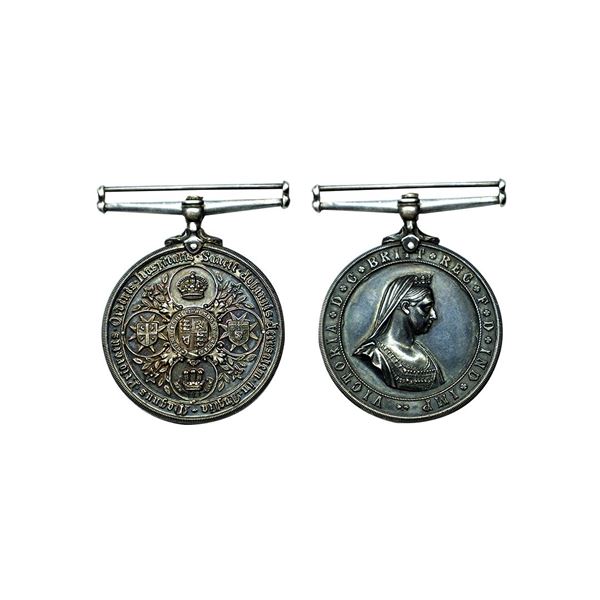 Victoria Silver Medal, 34.87 gms, Service Medal of the order of St. John. The most venerable order o