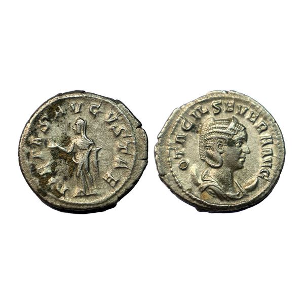 Roman Imperial, Marcia Otacilia Severa (244-249 AD), Silver , 3.93 gms