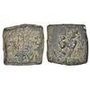 Image 1 : Ancient India: Ancient Agroha (Punjab-Haryana) region - copper coin of 'Agacha Janapada', (c.150-100