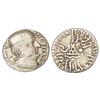 Image 1 : Ancient India: Western Kshatrapas, Karddamaka dynasty, silver drachm of Rudrasimha I s/o Rudradaman
