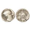 Image 1 : Ancient India: Western Kshatrapas, Karddamaka dynasty, silver drachm of Jivadaman I s/o Damajadashri