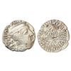 Image 1 : Ancient India: Western Kshatrapas, Karddamaka dynasty, silver drachm of Rudrasena I s/o Rudrasimha I