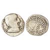 Image 1 : Ancient India: Western Kshatrapas, Karddamaka dynasty, silver drachm of Damasena s/o Rudrasimha I