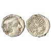 Image 1 : Ancient India: Western Kshatrapas, Karddamaka dynasty, silver drachm of Rudrasena II s/o Viradaman