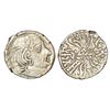 Image 1 : Ancient India: Western Kshatrapas, Karddamaka dynasty, silver drachm of Vishvasimha II s/o Rudrasena