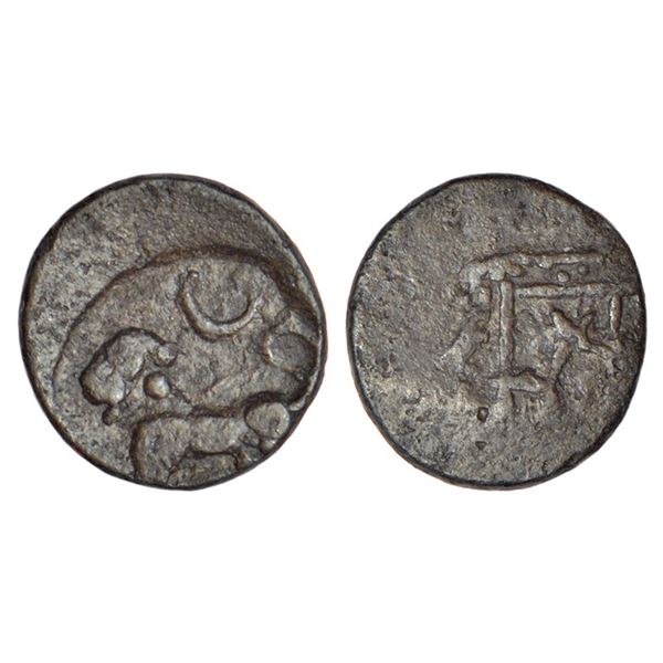 Ancient India: Rayalaseema, Upper Krishna Valley in Coastal Andhra Pradesh - uninscribed alloyed cop