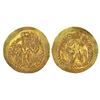 Image 1 : Ancient India: Kidarite Huns, gold dinar struck in the name of Kushano-Sasanian king Varahran Kushan