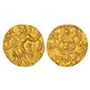 Image 1 : Ancient India: Gupta Empire - gold dinar of Chandragupta II, 'archer X goddess on lotus