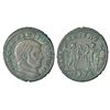 Image 1 : Ancient World: Roman Empire - copper follis of Maxentius (307-328 AD), Ostia mint, RIC VI 35, 6.48g.