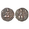 Image 1 : Medieval India: Hindu kings of Kashmir, Utpala dynasty, copper dinnara of Partha Varman (906-921 and