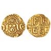 Image 1 : Medieval India: Gahadavalas of Kanuj, base gold 4½ masha of Govinda Chandra Deva (1114-1154 AD), Dey