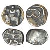 Image 1 : Medieval India: Telugu Chodas of Nidugal (Nellore) - two silver taras attributed Irungola III (c.13t
