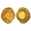Image 1 : Medieval India: Yadavas of Devagiri, gold punch-marked Asu or 'Padma Tanka' of Ramachandra (1270-131