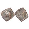 Image 1 : Medieval India: Medieval Gujarat, Vaghela dynasty, copper coin of Saranga Deva (1274-1297 AD), unpub
