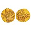 Image 1 : Medieval India: Marathas of Tanjore, gold fanam of Venkaji Ekoji (1674-1686 AD), M&W T1, 0.39g. Obv: