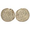 Image 1 : Mughals: Babur (1526-1530 AD) - silver shahrukhi of mintless and dateless type, severe die slippage