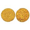 Image 1 : Mughals: Akbar (1556-1605 AD) - gold mohur of Dar al-Khilafat Agra mint, undated and bearing legends