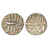 Image 1 : Mughals: Akbar (1556-1605 AD), silver rupee, Ahmadnagar mint (fully visible), Aban, Ilahi (4)5, KM 9