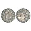 Image 1 : Mughals: Jahangir (1605-1627 AD), silver rupee, Ahmadabad mint, 'Kishwar' couplet, AH 1027/RY 1x, st