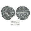 Image 1 : Mughals: Jahangir (1605-1627 AD), silver ½ rupee, Ahmadabad mint, 'Muzaiyanbad' couplet, Aban, KM 13