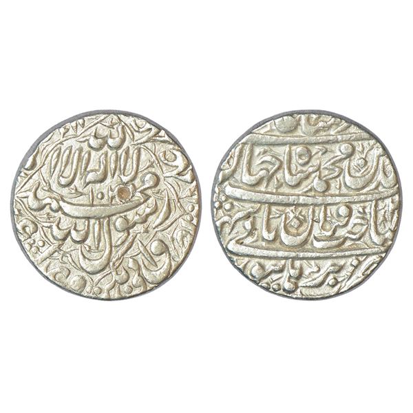 Mughals: Shah Jahan (1628-1658 AD), silver rupee, Burhanpur mint, AH 103x/RY 2, KM 229.2, 11.43g.