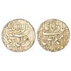 Image 1 : Mughals: Murad Bakhsh (1658 AD), silver rupee, Ahmadabad mint in left quadrant, 'square areas' type,